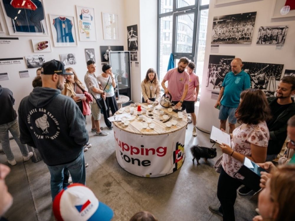 Barista Cup Ostrava cupping