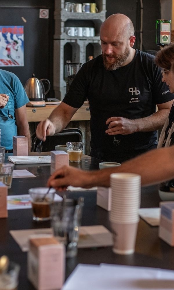Zbyněk Vojtěšek na Budějském Coffee Festivalu.